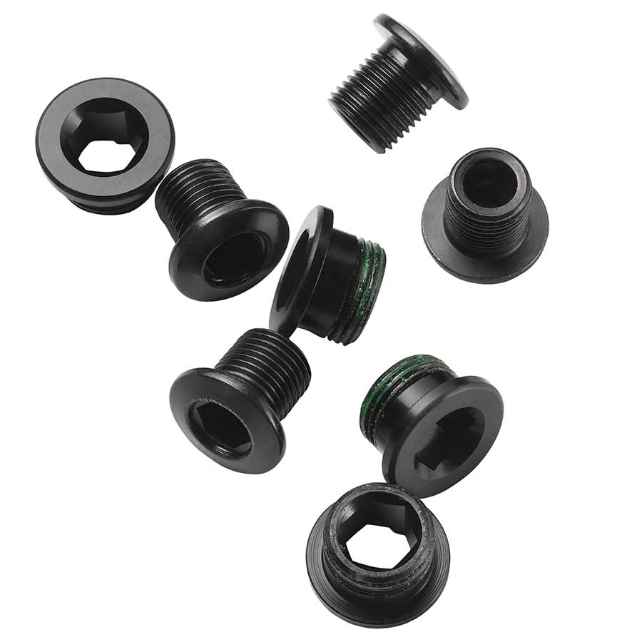 Steel Chainring Bolt Set/15 8mm Bolts with Washers - Bicycle Warehouse