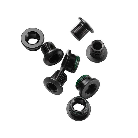 RED/Force eTap AXS Crank Chainring Bolt Kit - For 1x Aluminum Black D1 - Bicycle Warehouse