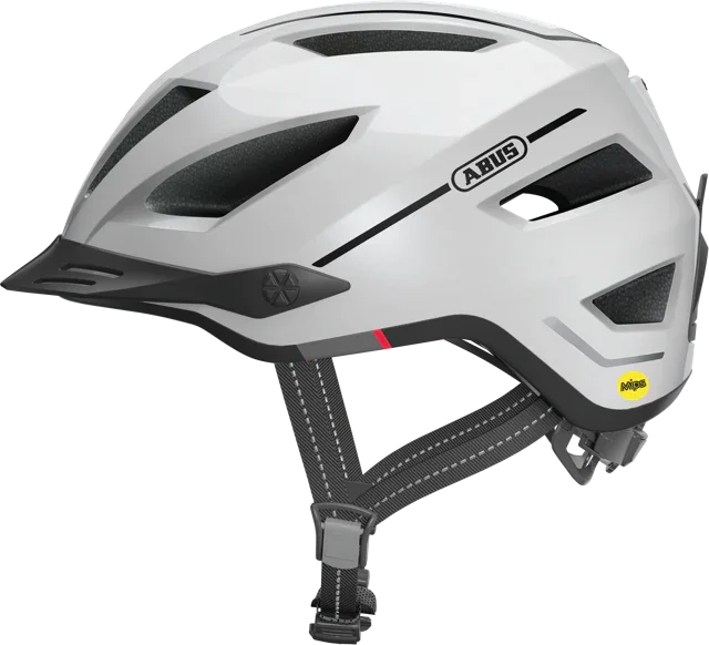 Abus Pedelec 2.0 Helmet - Pearl White - Bicycle Warehouse