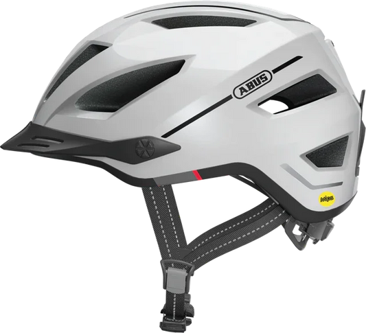 Abus Pedelec 2.0 Helmet - Pearl White - Bicycle Warehouse