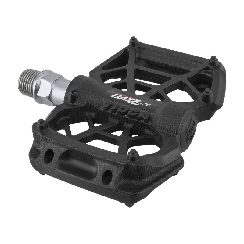 Spyder Dazz Lite Platform Pedals Black - Bicycle Warehouse