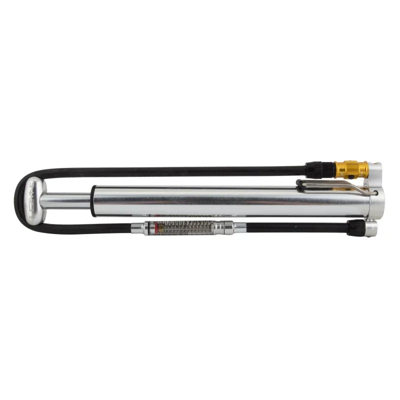 Micro Floor Drive HVG Pump Silver - Bicycle Warehouse