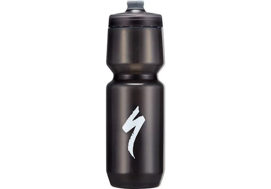 Specialized 26 oz purist fixy 2.0 bottle s-logo smoke 26 oz - Bicycle Warehouse