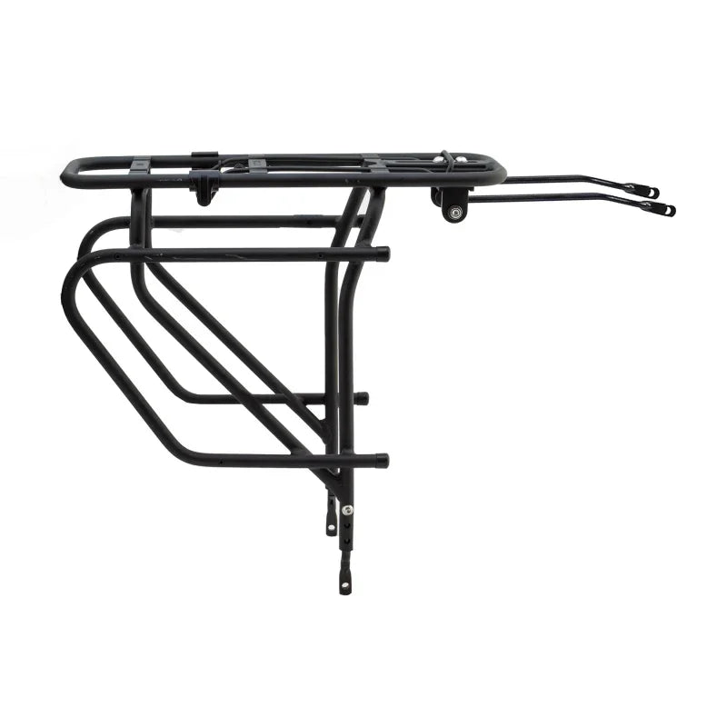 Universal Cargo Carrier Rear Rack - MIK Mount Matte Black - Bicycle Warehouse