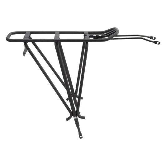 Sunlite Gold Tec HD Touring Rack w/MIK Rear Eyelets Black 26`/700C 55lbs MIK - Bicycle Warehouse