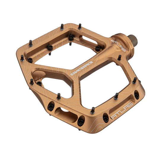 RaceFace Atlas Pedals - Platform Aluminum 9/16" Kashmoney - Bicycle Warehouse