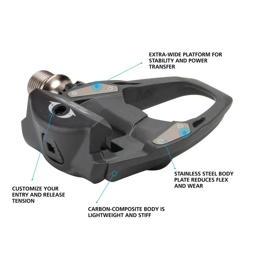 Shimano 105 SPD PD-R7000 Road Bike Pedals - Pedals - Bicycle Warehouse