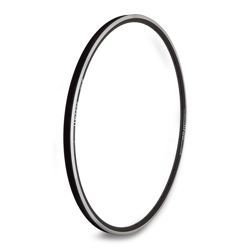 RR 411 Rim - 700 Rim Black 32H Asymmetric - Bicycle Warehouse