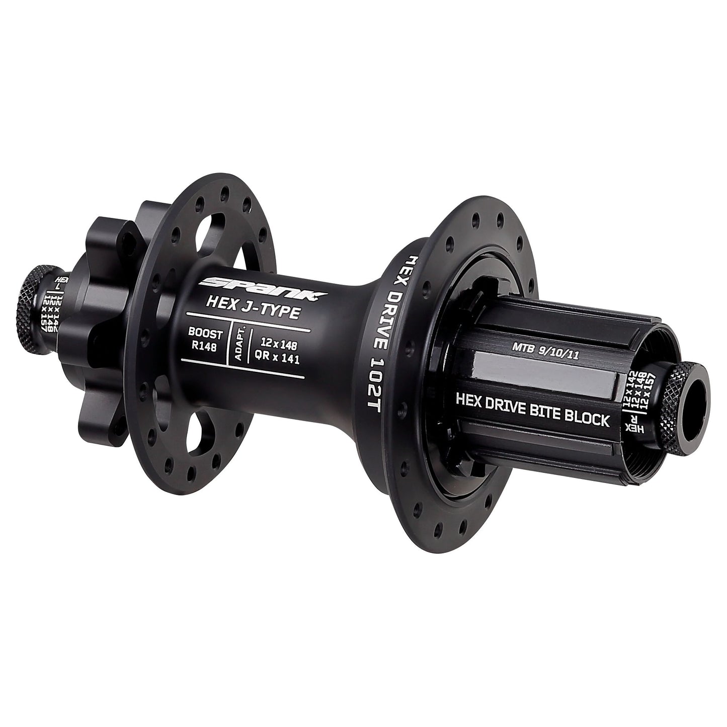 Spank SPANK HEX J-Type Rear Hubs - Hubs and Parts - Bicycle Warehouse