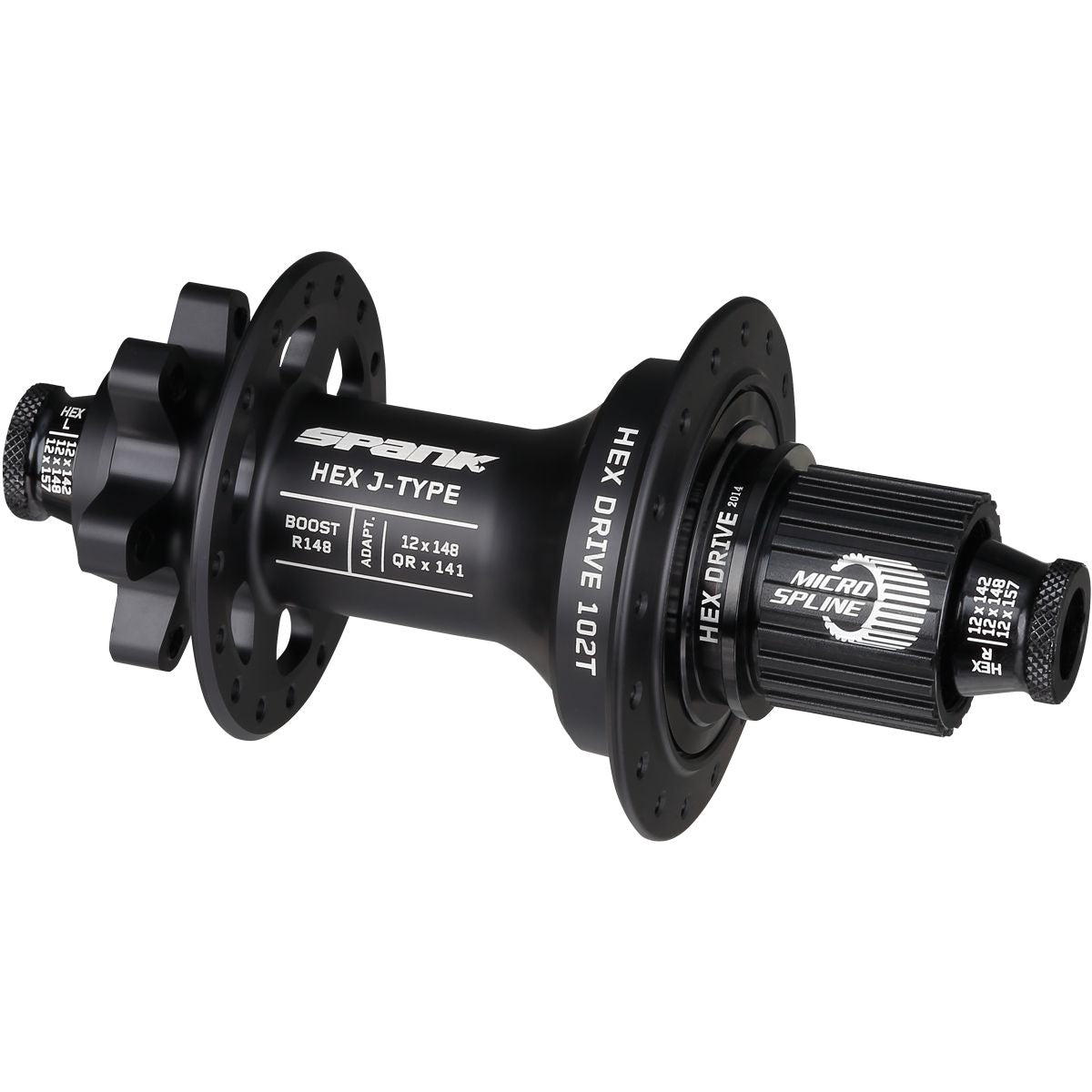 Spank SPANK HEX J-Type Rear Hubs - Hubs and Parts - Bicycle Warehouse