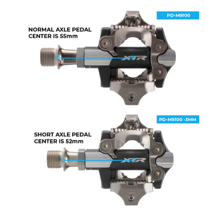 Shimano PD-M9100 XTR Mountain Bike Pedals - XC Race - Pedals - Bicycle Warehouse