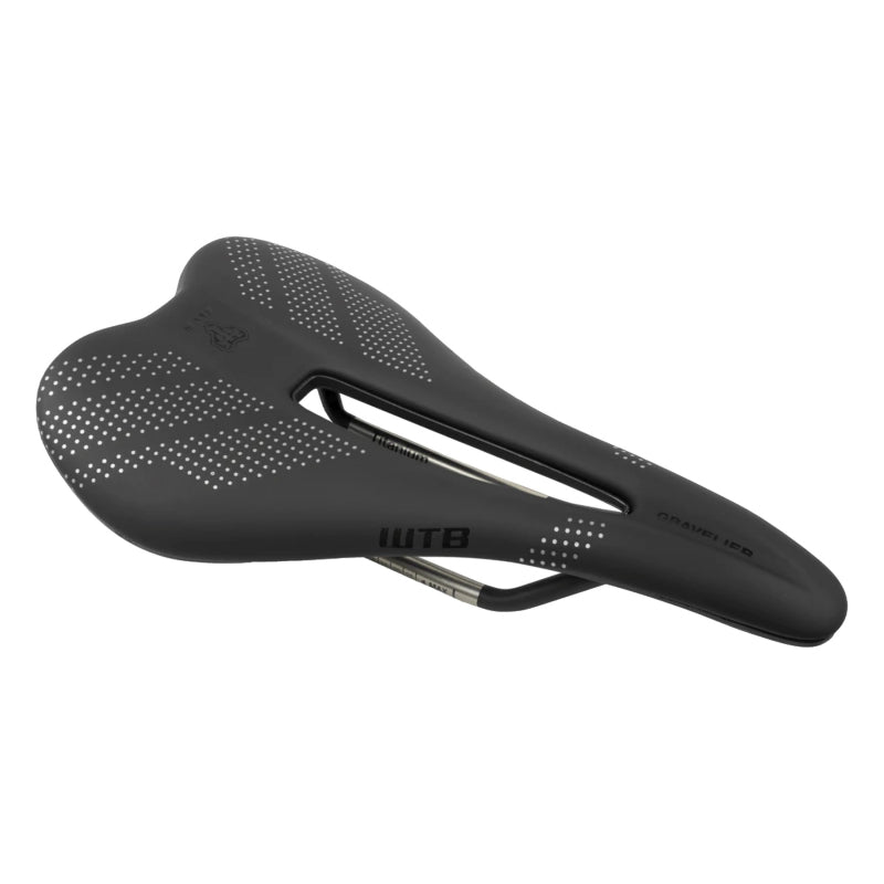Gravelier Saddle - Black Chromoly - Bicycle Warehouse
