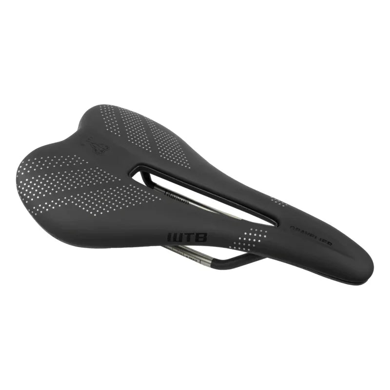 Gravelier Saddle - Black Chromoly - Bicycle Warehouse