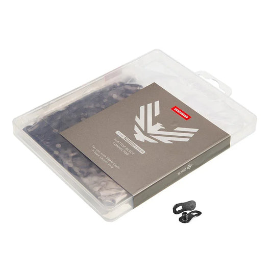 Eagle T-Type PowerLock Flattop Connector Link - 12-Speed For Eagle T-Type Flattop Chain Only BLK 50 Pack - Bicycle Warehouse