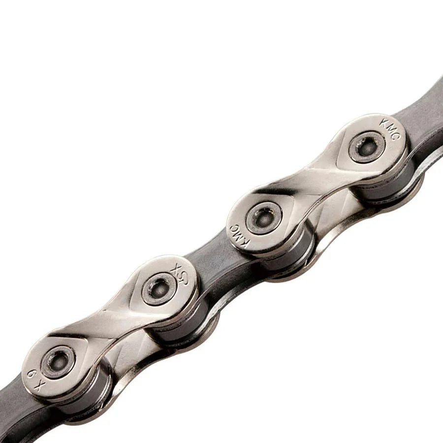X9 Bulk 9sp Chains Silver/Black (25/Count) - Bicycle Warehouse