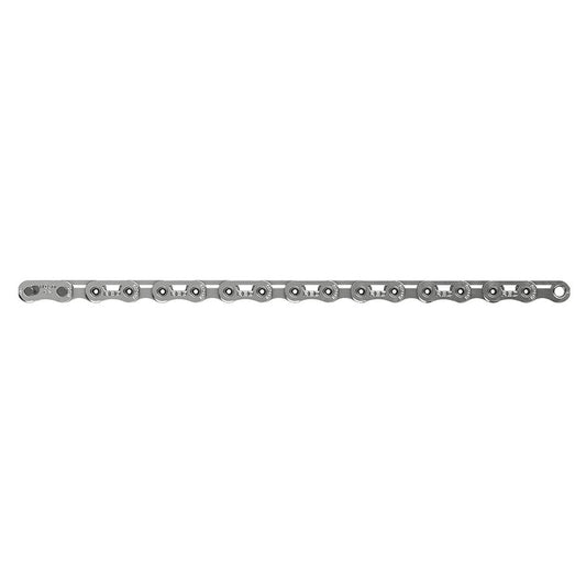 Red FlatTop E1 Chain Speed: 12 Links: 114 Silver - Bicycle Warehouse