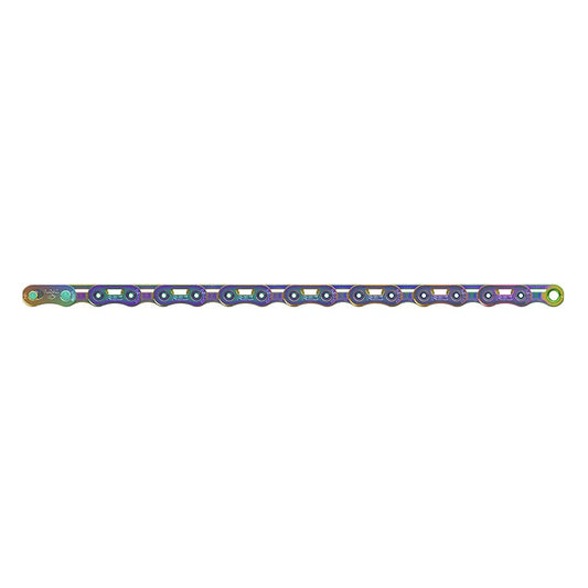 Red FlatTop E1 Chain Speed: 12 Links: 114 Multicolor - Bicycle Warehouse