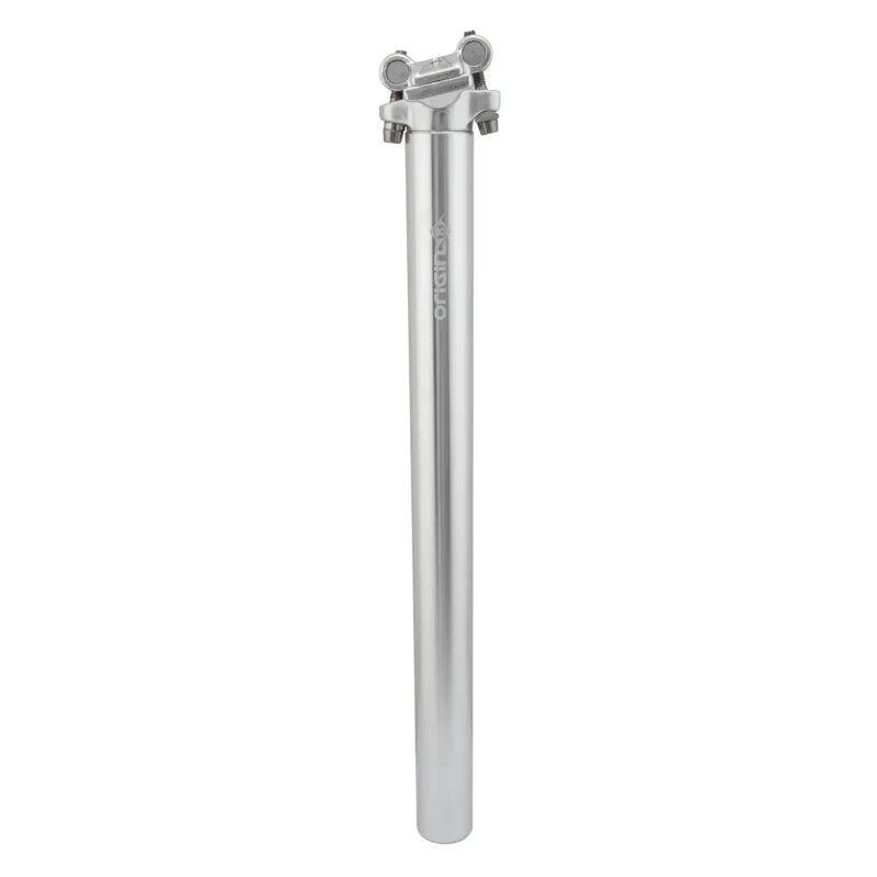 Pro Fit Seatpost 26.6mm 400mm Silver AL6061-T6 0mm 326g - Bicycle Warehouse