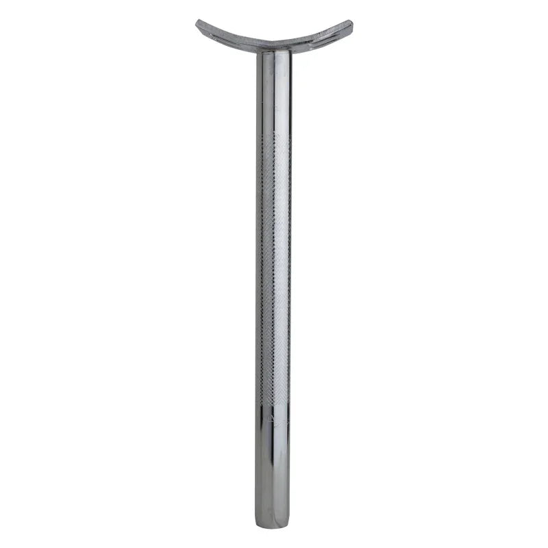 Unicycle Seatpost 4-Bolt Post 22.2mm 300mm Chrome 0mm - Bicycle Warehouse