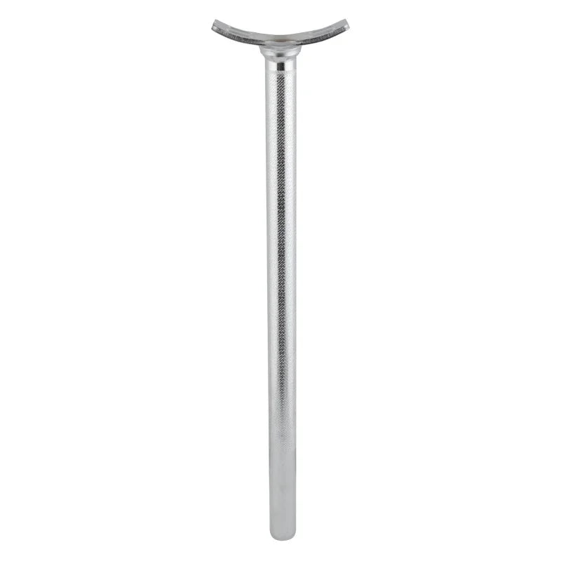 Unicycle Seatpost 4-Bolt Post 22.2mm 400mm Chrome 0mm - Bicycle Warehouse