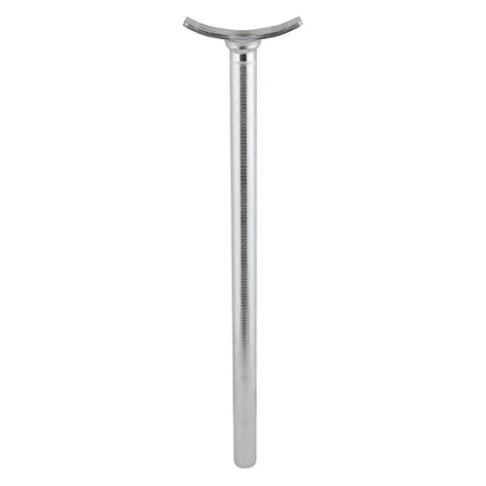 Unicycle Seatpost 4-Bolt Post 22.2mm 400mm Chrome 0mm - Bicycle Warehouse