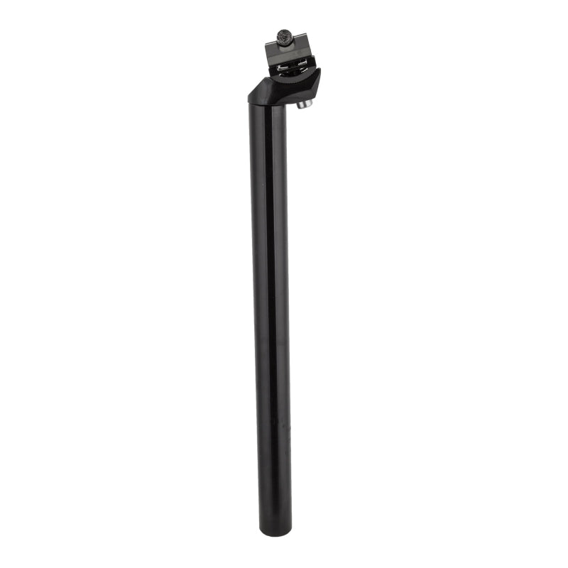 Alloy 350mm Seatpost 25.4mm 350mm Black Aly 20mm 343g - Bicycle Warehouse