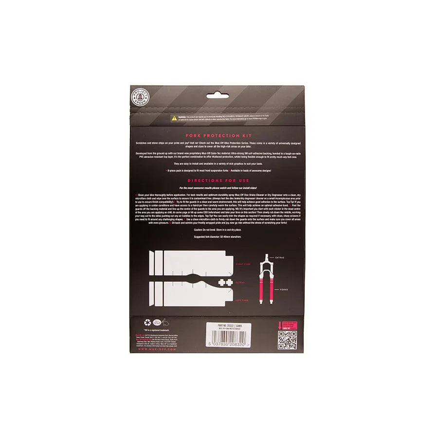 Fork Protection Kit - 8-Piece Kit Camo - Bicycle Warehouse