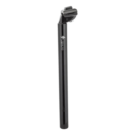 Compe-Lite Seatpost 27.2mm 350mm Black Aly 20mm 290g - Bicycle Warehouse