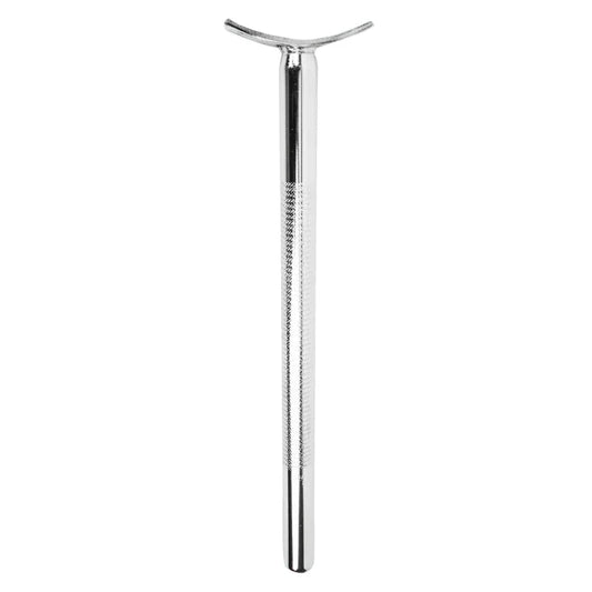 Unicycle Seatpost 4-Bolt Post 25.4mm 400mm Chrome Stl 0mm - Bicycle Warehouse