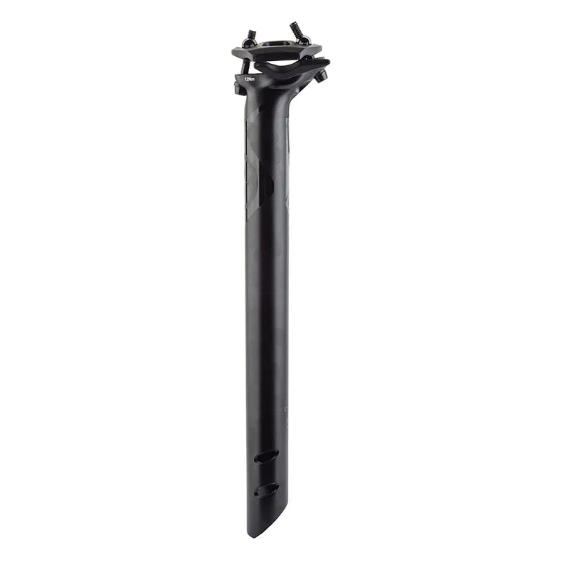 Spire I Seatpost 31.6mm 350mm Black AL7050 15mm - Bicycle Warehouse