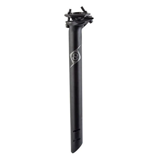 Spire II Seatpost 30.9mm 350mm Black AL6061 15mm - Bicycle Warehouse