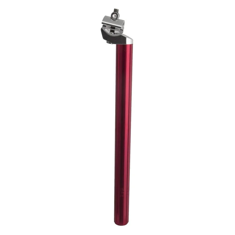 Fluted Seatpost 27.2mm 350mm Red Alloy 25mm - Bicycle Warehouse