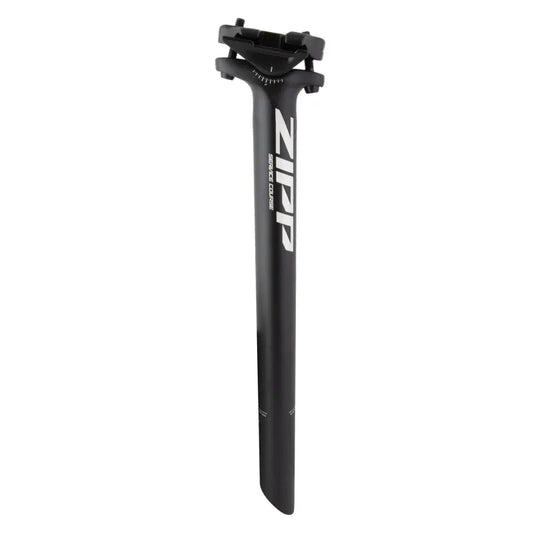 Zipp Service Course Seatpost - 27.2mm Diameter 350mm Length Zero Offset Bead Blast BLK B2 - Bicycle Warehouse