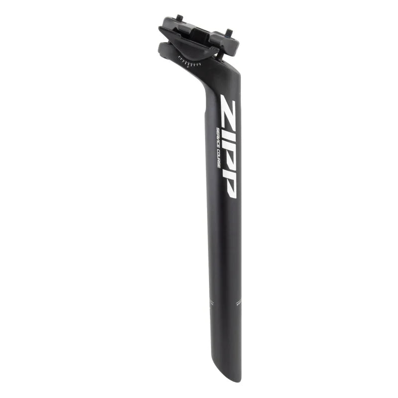 Zipp Service Course Seatpost - 31.6mm Diameter 350mm Length 20mm Offset Bead Blast BLK B2 - Bicycle Warehouse