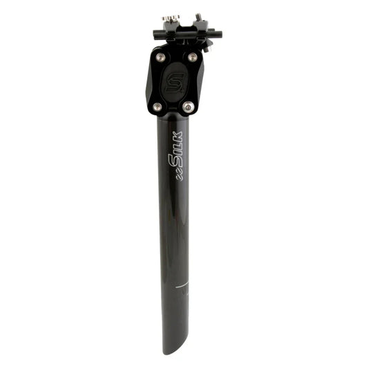 eeSilk+ Suspension Seatpost - Carbon 31.6 x 362mm 35mm Travel BLK - Bicycle Warehouse