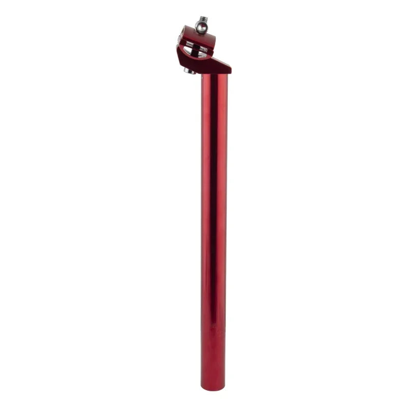 Alloy Anodized Seatpost 25.4mm 350mm Red Alloy 25mm - Bicycle Warehouse