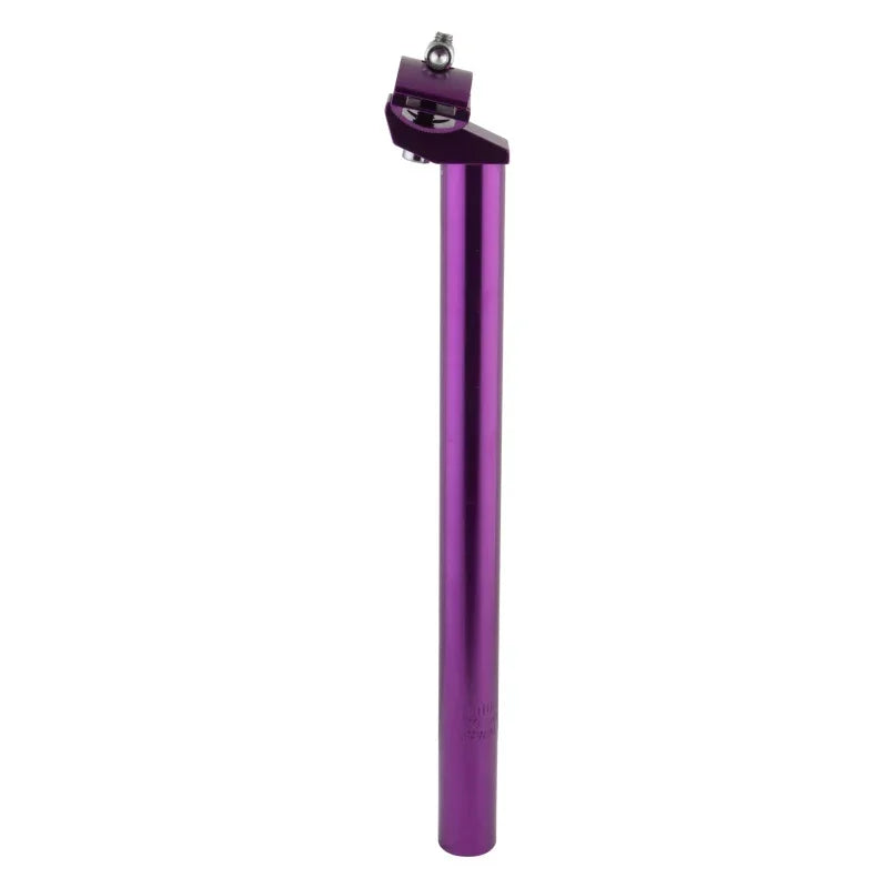 Alloy Anodized Seatpost 25.4mm 350mm Purple Alloy 25mm - Bicycle Warehouse
