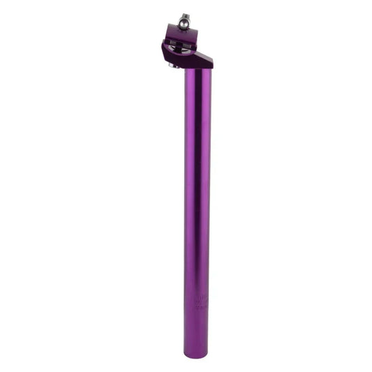 Alloy Anodized Seatpost 27.2mm 350mm Purple Alloy 25mm - Bicycle Warehouse