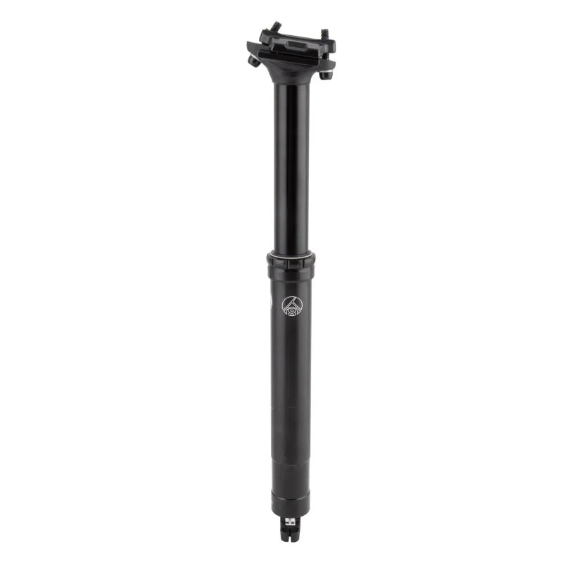 Hangtime Dropper Post 31.6mm 386mm Black Alloy 0mm 486g 125mm 90mm - Bicycle Warehouse