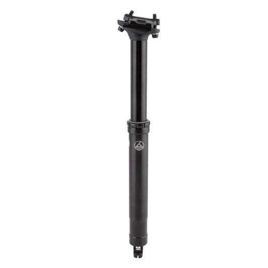 Hangtime Dropper Post 31.6mm 386mm Black Alloy 0mm 486g 125mm 90mm - Bicycle Warehouse