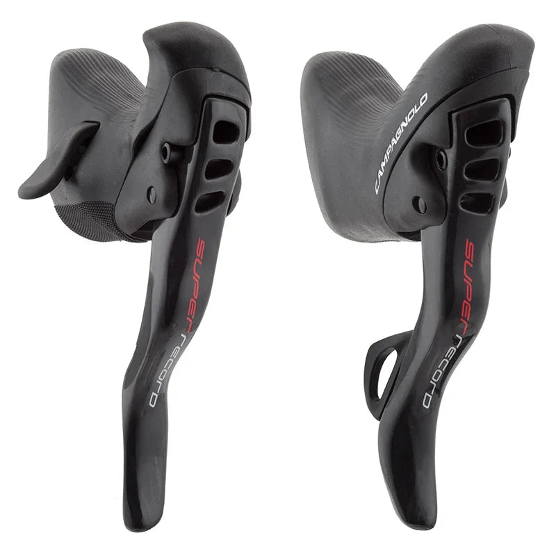 Campagnolo Super Record EPS 12-speed shifters EP19-SR12CEPS Pair 2x12sp Rim Brake Crbn - Bicycle Warehouse