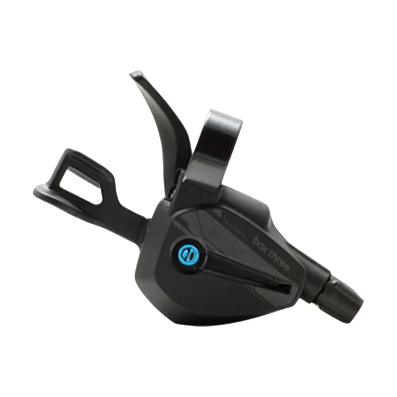 Three Prime 9 Shifter - 9-Speed Multi Shift Matte Black - Bicycle Warehouse