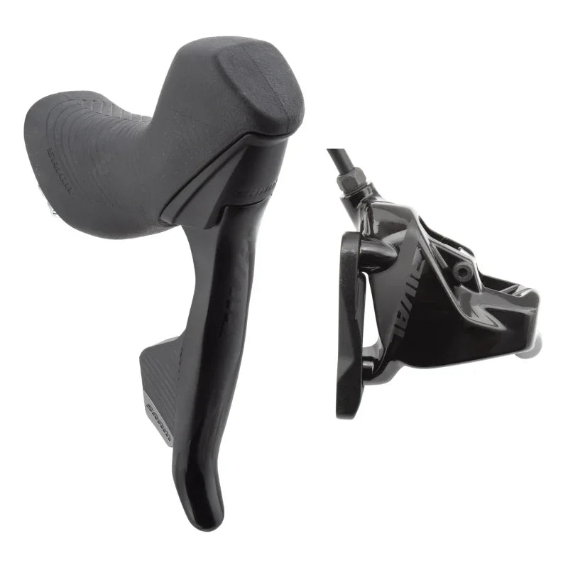 Rival eTap AXS HRD Shift/Brake Lever Hydraulic Disc Caliper - Right/Rear Flat Mount 20mm Offset 1800mm Hose BLK D1 - Bicycle Warehouse