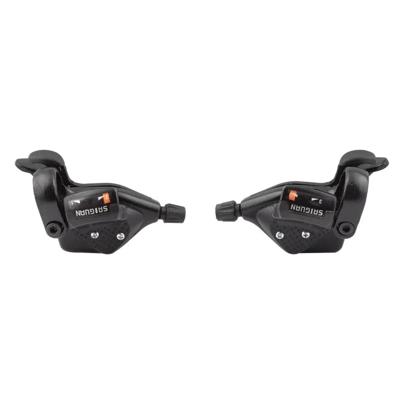 Sunlite UtiliT Sport Trigger Shifter Pair 3x7s 2 to 1 Blk - Bicycle Warehouse