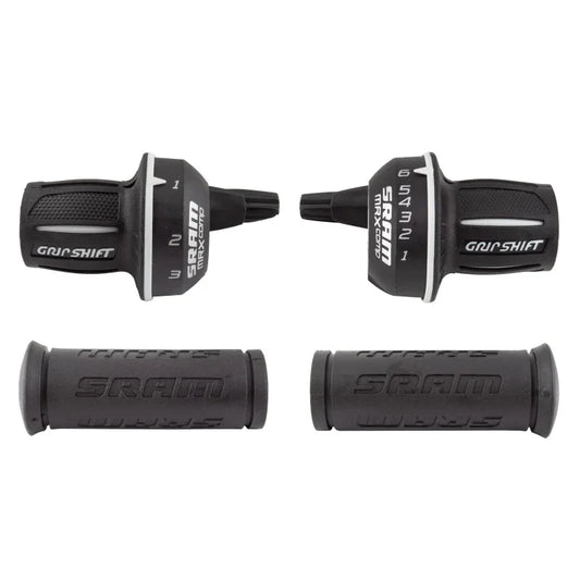 MRX Comp Shifter Set 6 Speed Rear Microfriction Front Includes Stationary Grips - Bicycle Warehouse