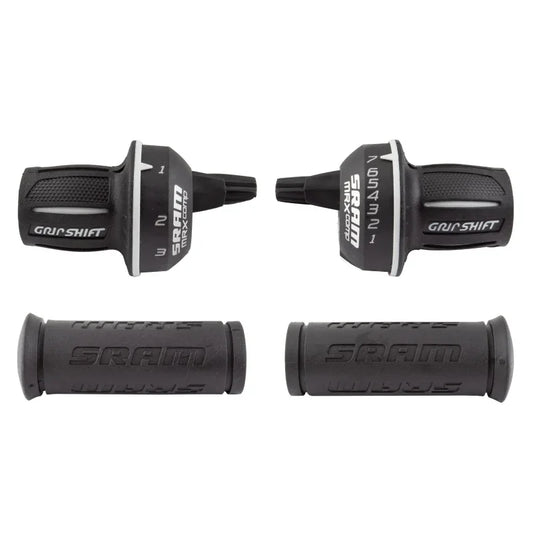 MRX Comp Shifter Set 7 Speed Rear Microfriction Front Includes Stationary Grips - Bicycle Warehouse