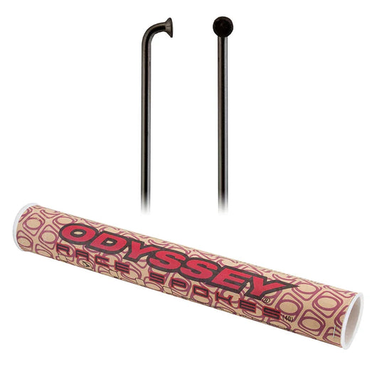 Double Butted Spokes J-Bend 2.0 (14G) 186mm Box of 40 Stainless Steel Black No - Bicycle Warehouse