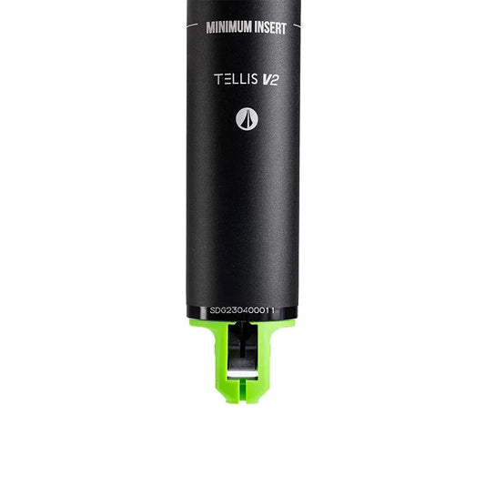Tellis V2 Dropper Seatpost (170mm) 30.9mm Black - Bicycle Warehouse