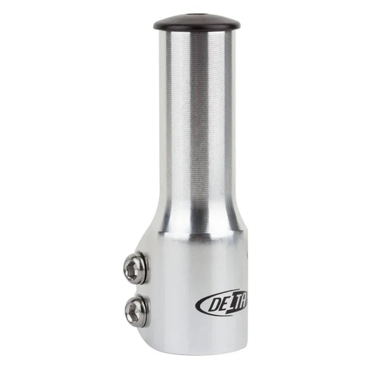 Stem Raiser 1-1/8" Threadless Silver - Bicycle Warehouse