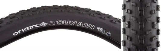 Tsunami 26x4.0 Standard Tire - Bicycle Warehouse